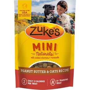 Zuke’s Mini Naturals Dog Training Treats for Dogs, Pet Treats Made with Real Peanut Butter- 16 oz. Bag in Saudi Arabia