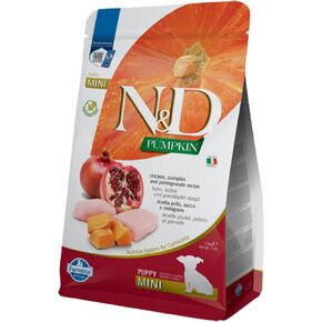 Pumpkin Chicken & Pomegranate Grain Free Mini Breed Dry Puppy Food by Farmina in Kuwait