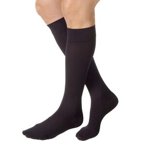 جوارب ريليف مغلقة من الأصابع تصل إلى الركـبة من جوبست, Knee Hi, , X-Large Full Calf, , Black, in Kuwait