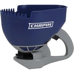 Chapin 8705A 1.6L/.4 Gal Crank (1 Package) Hand Salt Spreader, 3 -Liter, Blue in Saudi Arabia