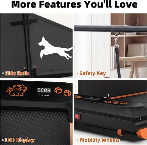 Treadmill for Small & Medium Dog with Remote, Dog Running Training Machine in Kuwait