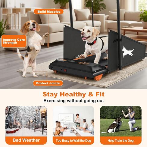 Dog Treadmill, Pet Running Machine for Small & Medium Dogs, Remote Control in Saudi Arabia
