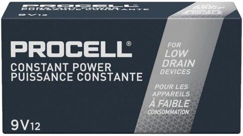 Duracell Procell 9V Batteries, Pack of 12 (Packaging May Vary) in Saudi Arabia