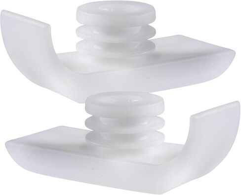 DMI Walker Ski Glides, Fit 1-Inch Legs, Eliminates Need To Lift Walker, 2 Count, FSA HSA Eligible in Kuwait