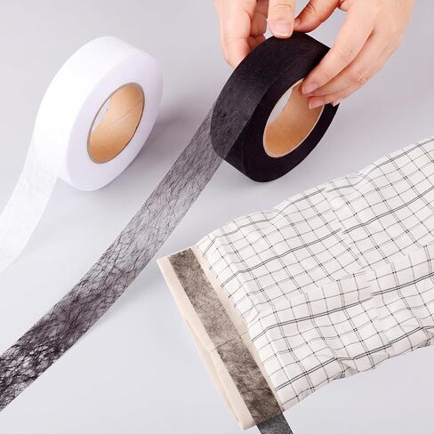 8Pcs Iron On Hemming Tape 3/4IN x 27YD Fabric Adhesive Hem Tape for Pants in Kuwait