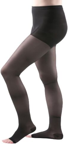 جوارب طويلة ضاغطة من Allegro 15-20 Essential 14 - خرطوم ضغط نسائي مع مقدمة مفتوحة للدعم in Kuwait
