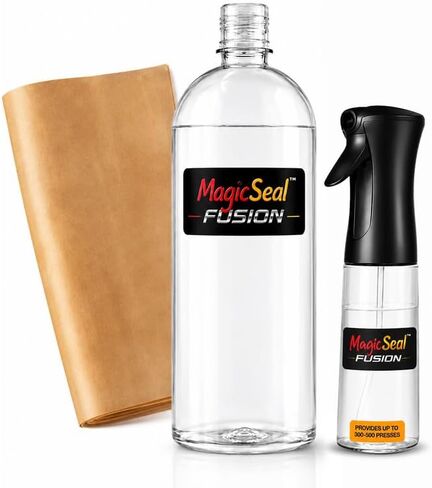 MagicSeal Fusion™ Starter Kit for DTF Transfers, Advanced DTF Finishing System with 500ml Fusion Spray, Mister Bottle & Teflon Sheet, Helps Improve Wash Resistance, Wear Protection & Hand Feel in Kuwait