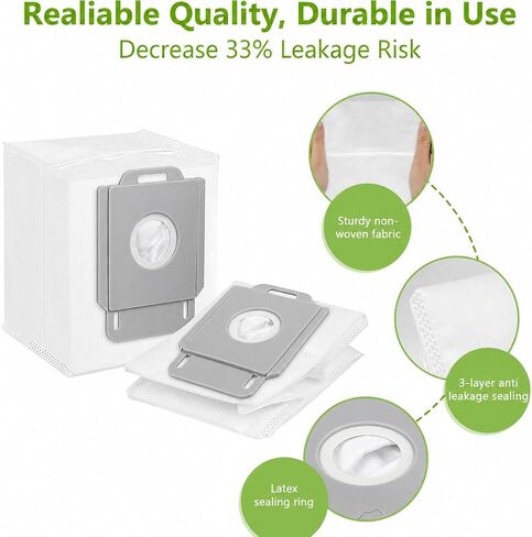 6 Pack Mop Cloth Pads Replacement for Dreame L10s Ultra/L10 Ultra Robot Vacuum Cleaner Parts, Wet Mopping Pads Compatible with Dreametech L10s Ultra / L10 Ultra, Reusable and Washable Accessories in Kuwait