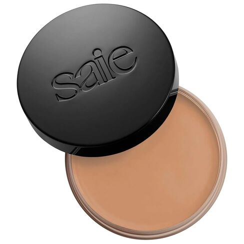 Saie Sun Melt Bronzer - Buildable Cream-Balm Bronzer For Face Sculpting - Cream Contour with Velvet Finish - Fair Bronze (1 oz) in Kuwait