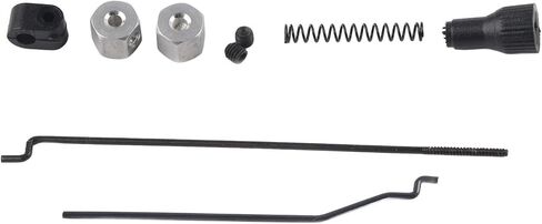 02056 RC Throttle Brake Assembly, Durable Iron Construction, High Performance Upgrade for HSP 94108 1/10 Model Cars, Compact Size, 5 Accessories Included in Kuwait