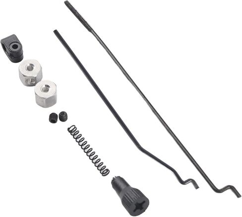 02056 RC Throttle Brake Assembly, Durable Iron Construction, High Performance Upgrade for HSP 94108 1/10 Model Cars, Compact Size, 5 Accessories Included in Kuwait