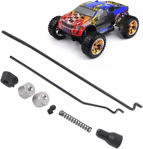 02056 RC Throttle Brake Assembly, Durable Iron Construction, High Performance Upgrade for HSP 94108 1/10 Model Cars, Compact Size, 5 Accessories Included in Kuwait