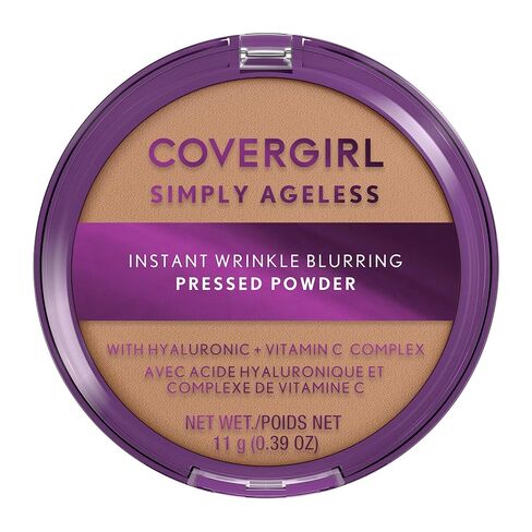 Covergirl Simply Ageless Instant Wrinkle Blurring Pressed Powder, Buff Beige, 0.39 Oz. in Kuwait