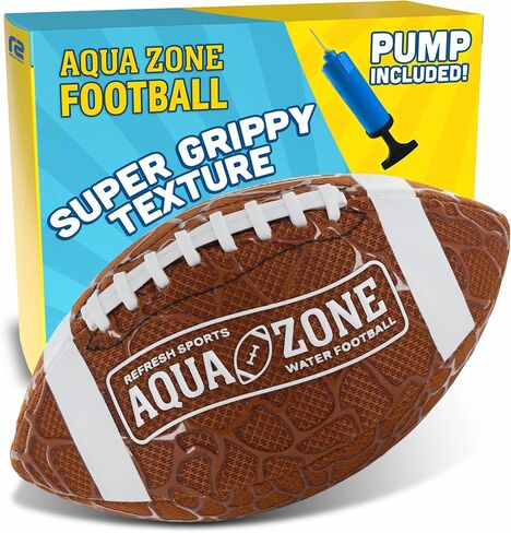 Water Football for Pool & Beach - Best Pool Toys for Kids All Ages - Easy Grip & Soft to Catch Footballs - Fun Outdoor Sports Beach Toys - Pool Gifts for Kids 5 6 7 8 9 10 11 12 + Year Old Boy & Girl in Saudi Arabia