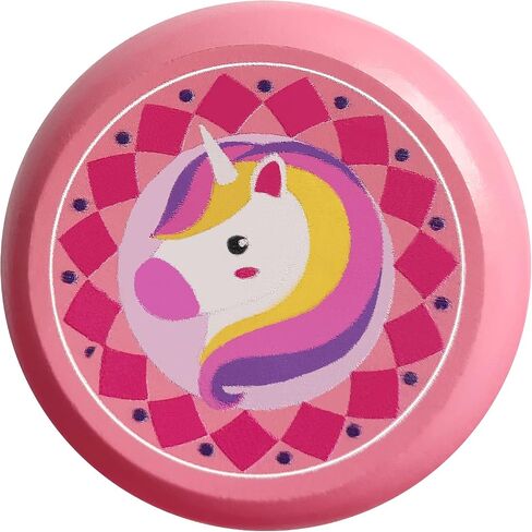Chic U Wooden Looping Yoyo for Kids Beginners Auto Return Yoyos, No Tricks Needed, Eco Wood Unbreakable Toy Gift, Pink in Saudi Arabia