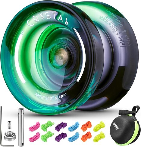 K2 Crystal Responsive Yoyo for Kids，Professional Yo-yo for Beginners in Kuwait