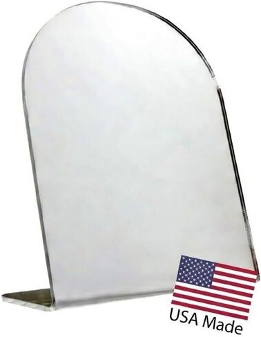 SOURCEONE.ORG Premium Acrylic Counter Top Mirror - Cosmetics Counter Display in Kuwait