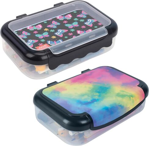 ZIPIT Recycled Plastic Pencil Box for Girls, Large Pencil Case, Unicorn in Saudi Arabia
