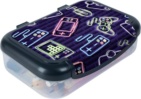 ZIPIT Recycled Plastic Pencil Box for Girls, Large Pencil Case, Unicorn in Kuwait