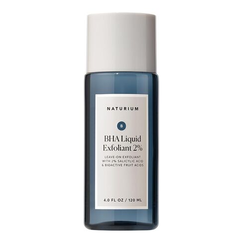 Naturium BHA Liquid Exfoliant 2%, Leave-on Face & Skin Care Exfoliating Pore Treatment, with Salicylic Acid & Bioactive Fruit Acids, 4 oz in Kuwait