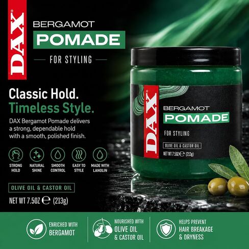 DAX Pomade Compounded With Vegetable Oils, 7.5 Ounce in Saudi Arabia