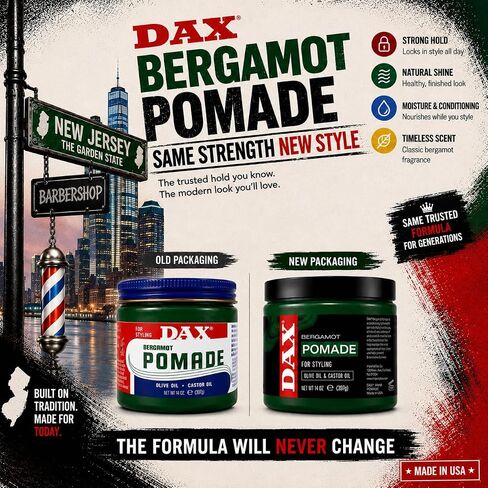 DAX Pomade Compounded With Vegetable Oils, 7.5 Ounce in Saudi Arabia