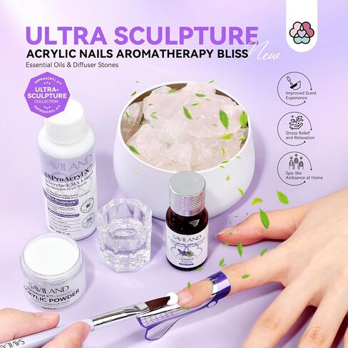 Saviland Acrylic Nail Kit with Drill and U V Light – Clear White Pink Acrylic Powder Acrylic Liquid Black Red White Gel Nail Polish Nail Tools Acrylic Nail Kit for Nail Art Acrylic Nails Gel Nails DIY in Saudi Arabia
