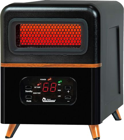 Dr Infrared Heater DR-978 Infrared Space Heater, Hybrid, Black in Kuwait