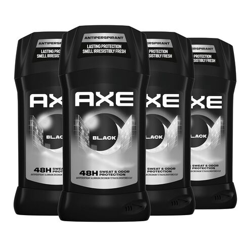 AXE Antiperspirant Stick For Men 48 Hour Sweat And Odor Protection For Long Lasting Freshness, Black Frozen Pear & Cedarwood Men's Deodorant 2.7 oz 4 Count in Kuwait