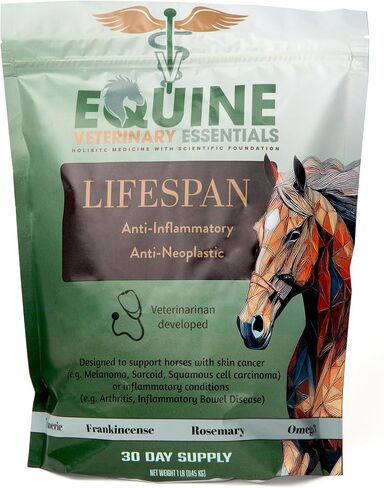Lifespan Equine Herbal Anti-Inflammatory Supplement | Natural Joint & Mobility Support for Horses | Eases Swelling, Stiffness & Pain | Daily Powder Formula in Saudi Arabia