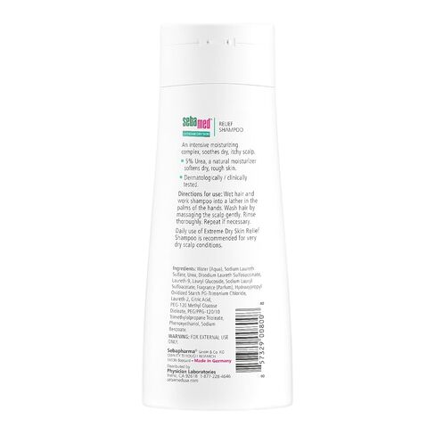 SEBAMED Extreme Dry Skin Relief Treatment Shampoo with 5% Urea for Dry Itchy Scalp (200mL) in Kuwait