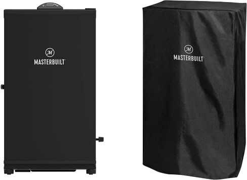Masterbuilt 40 inch Digital Electric Smoker + Cover Bundle in Saudi Arabia