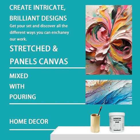 SNOWSUN Matte Varnish 1L for Acrylic Paint Non-Yellowing Sealer in Saudi Arabia