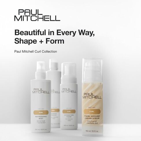 Paul Mitchell Round Trip Curl Defining Serum, Reduces Drying Time For Faster Styling, For Wavy + Curly Hair, 6.8 oz. in Saudi Arabia