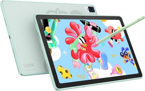 UGEE S640 Graphics Drawing Tablet, Digital Draw Art Pad with Pen Battery-Free Stylus Tilt Function 8192 Levels Pressure Sensitivity 10 Express Keys for Mac, Windows PC and Android in Kuwait