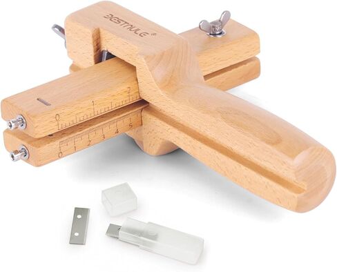 BESTNULE Leather Tools, Leather Strap Cutter, Leather Cutter Adjustable in Saudi Arabia