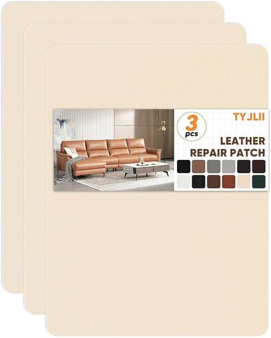 Leather Repair Patch Self Adhesive,8.3″ x 11″ Vinyl Patch Kit,Leather Repair Kit for Furniture,Car Seat,Couch,Office Chair.(Black) in Saudi Arabia