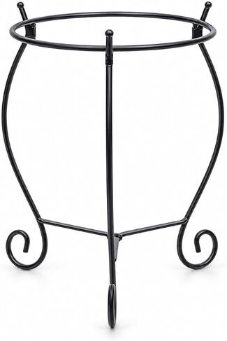 Topadorn Gazing Ball Stand Garden Hardware Metal Stand for 10-Inch or 12-Inch Gazing Globes in Kuwait