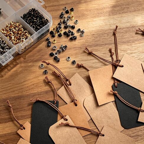 2mm Mini Grommet Kit, 800Pcs Metal Eyelets with 3 Install Tools, 4 Colors in Saudi Arabia