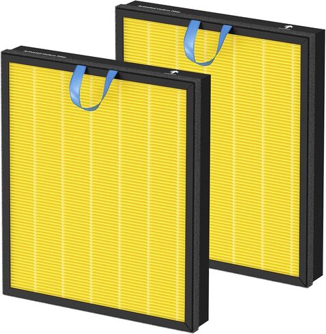 2 Pack Vital 200S Replacement Filter Compatible with LEVOIT Vital 200S Air Purifie-r, 3-in-1 H13 Grade True HEPA, High-Efficiency Activated Carbon Filter, Vital 200S-RF in Saudi Arabia