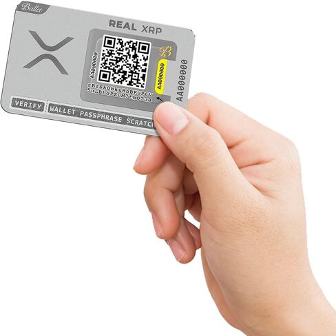 Ballet XRP Cold Storage Wallet Card 3-Pack - Stainless Steel, Offline in Kuwait