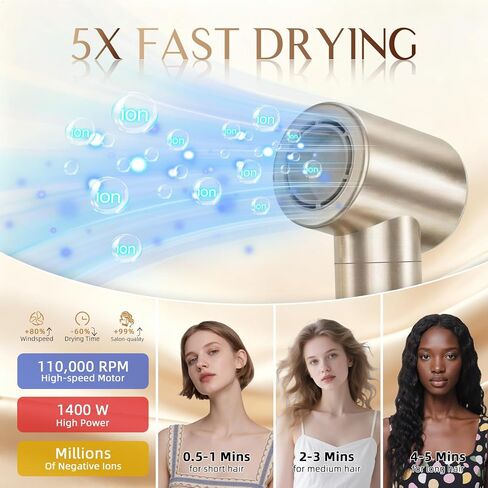DORISILK Hair Dryer Brush Blow Dryer Brush in One 4 in 1, Hair Brush Blow Dryer 1000W Heating, Round Blowout Brush Hair Dryer and Styler Volumizer One Step for Short/Med/Long Hair Anti-Frizz in Kuwait