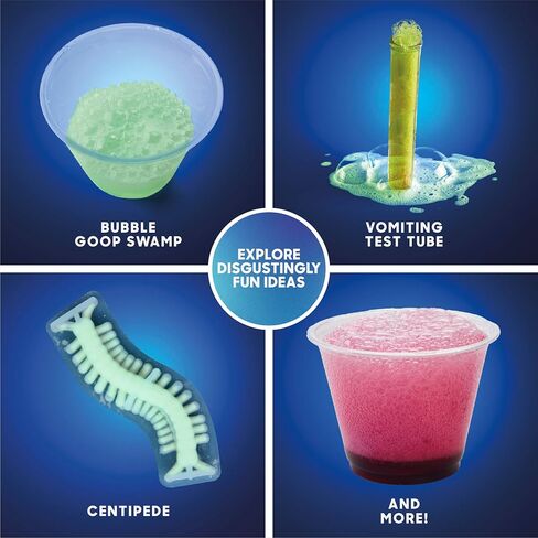 Discovery™ Big Creepy Science Lab – 65 Experiments STEM Kit for Kids| Slime, Reactions, Crystals & Gross Science| Educational Learning Project Activity Set| Chemistry & Physics Toy Gift| Ages 8+ in Saudi Arabia
