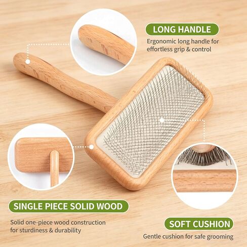3 Pcs Wool Carders, Hand Card Brushes for Wool Needle Felting Craft Tools in Saudi Arabia