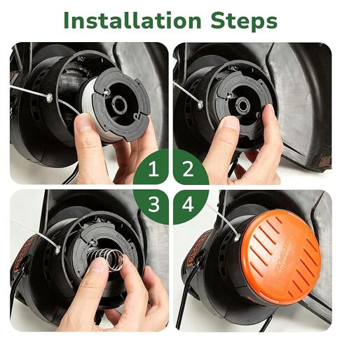 GreatBuddy 3-Pack AF-100 Weed Eater Spool Compatible with Black Decker String Trimmers, 30ft, 0.065-Inch in Kuwait