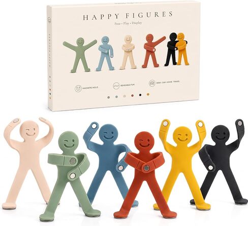 Maveek Executive Desk Toy, 6 Pack Poseable Fidget Figures for Adults in Saudi Arabia