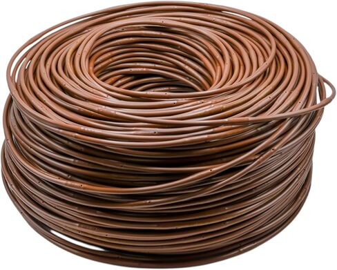 خط الانبعاث 500'، مسافة باعث 15.24 سم، 1/4 بوصة .52 GPH، اللون: بني - أنبوب الري بالتقطير، خرطوم آلة رش (.170 ID × 240 OD) in Kuwait