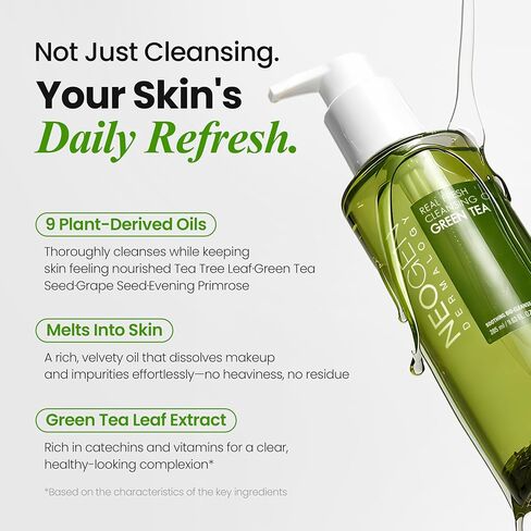 DERMALOGY by NEOGENLAB Real Fresh Foam (GREEN TEA OIL) in Kuwait