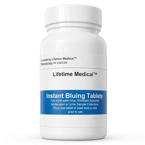 Instant Bluing Tablets - Drug Test Adulteration Prevention (100/bottle) in Saudi Arabia
