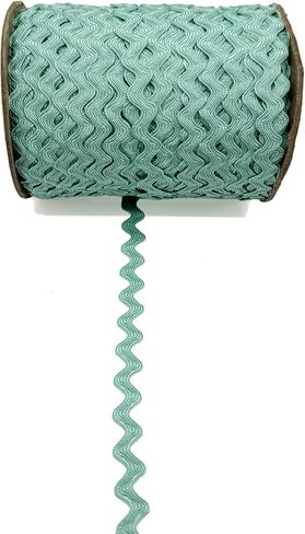 1/2" (12mm) RIC Rac Trim – Decorative Zig Zag Ribbon for Sewing, Crafts, Costumes & Home Décor – 24 Yards (White) in Saudi Arabia